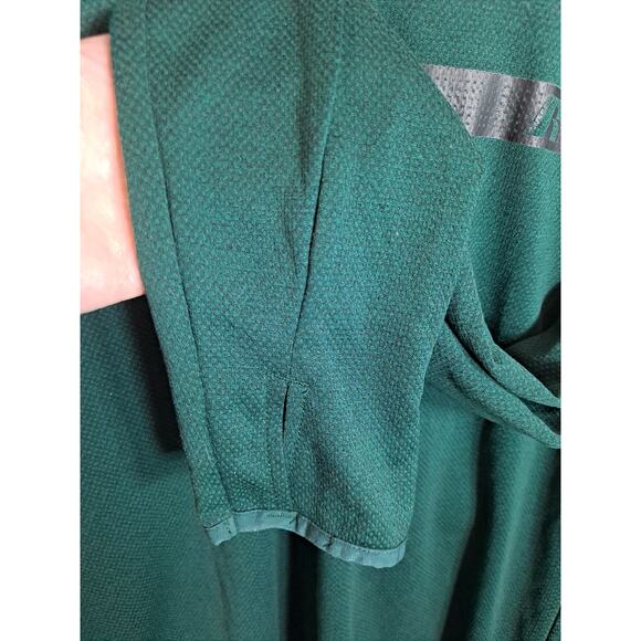 RUSSELL Men's Forest Green Training Fit dri-power 360 Pullover Hoodie Size L - Picture 4 of 7